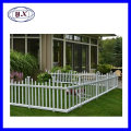 Collections etc Flexible White Picket Fence Border for Garden, Landscape Edging, White